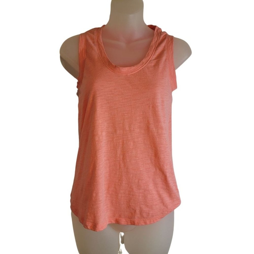GAP  Easy Tee Tank Neon Peach  XS